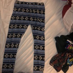 Snowflake Tights (XL)